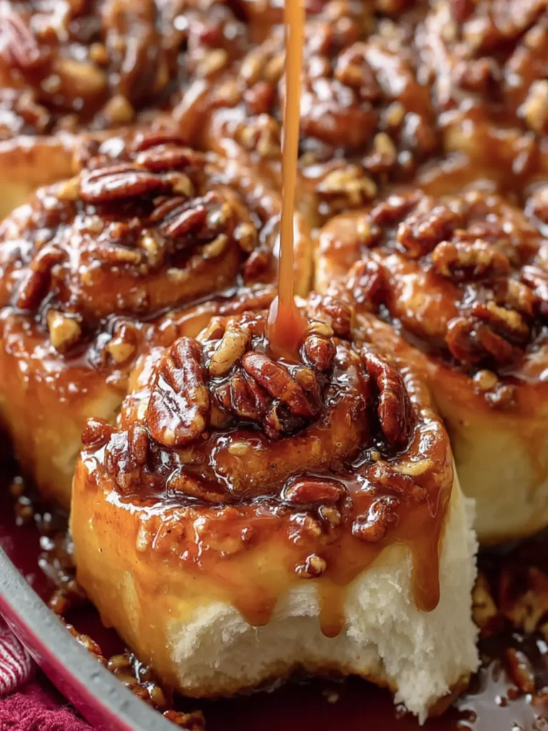 Sticky Pecan Caramel Rolls Recipe First Image