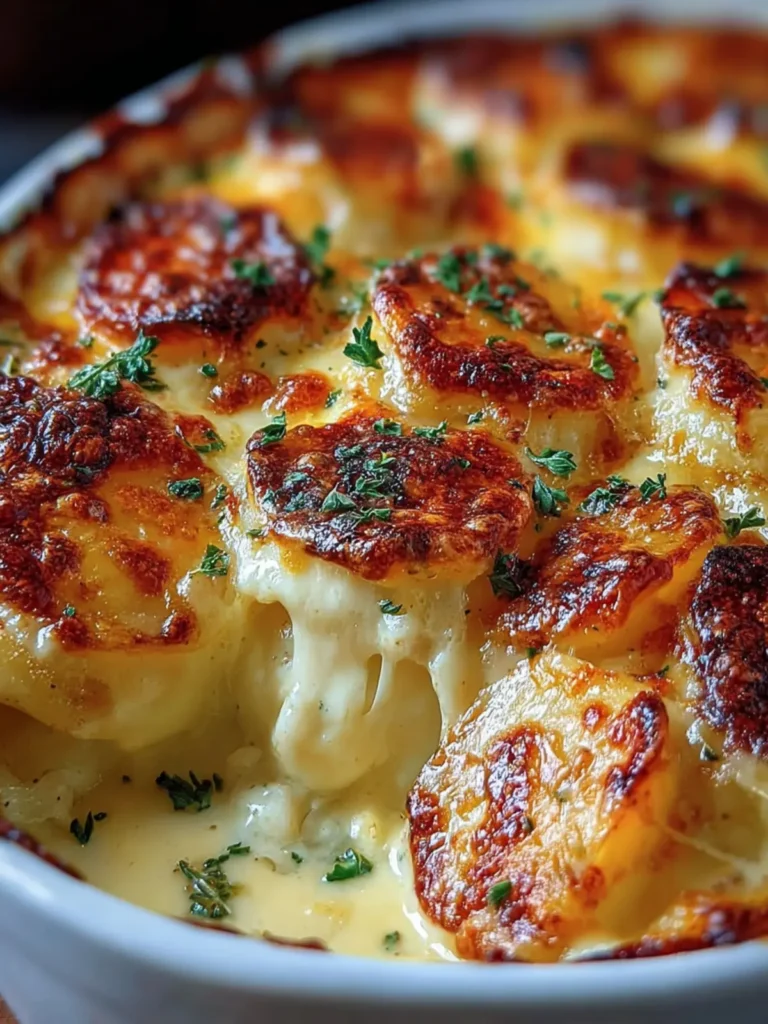 Cheesy Scalloped Potatoes Casserole First Image