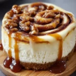 Cinnamon Roll Cheesecake Delight First Image
