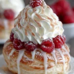 Gourmet Raspberry Cream Puff Delight First Image
