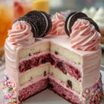 Pink Oreo Layer Cake Delight First Image