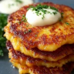 Crispy Homemade Potato Pancakes First Image