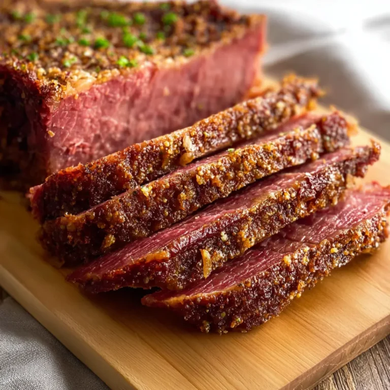 Savory Sliced Corned Beef Brisket First Image