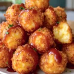 Golden Crispy Rice Fritters First Image