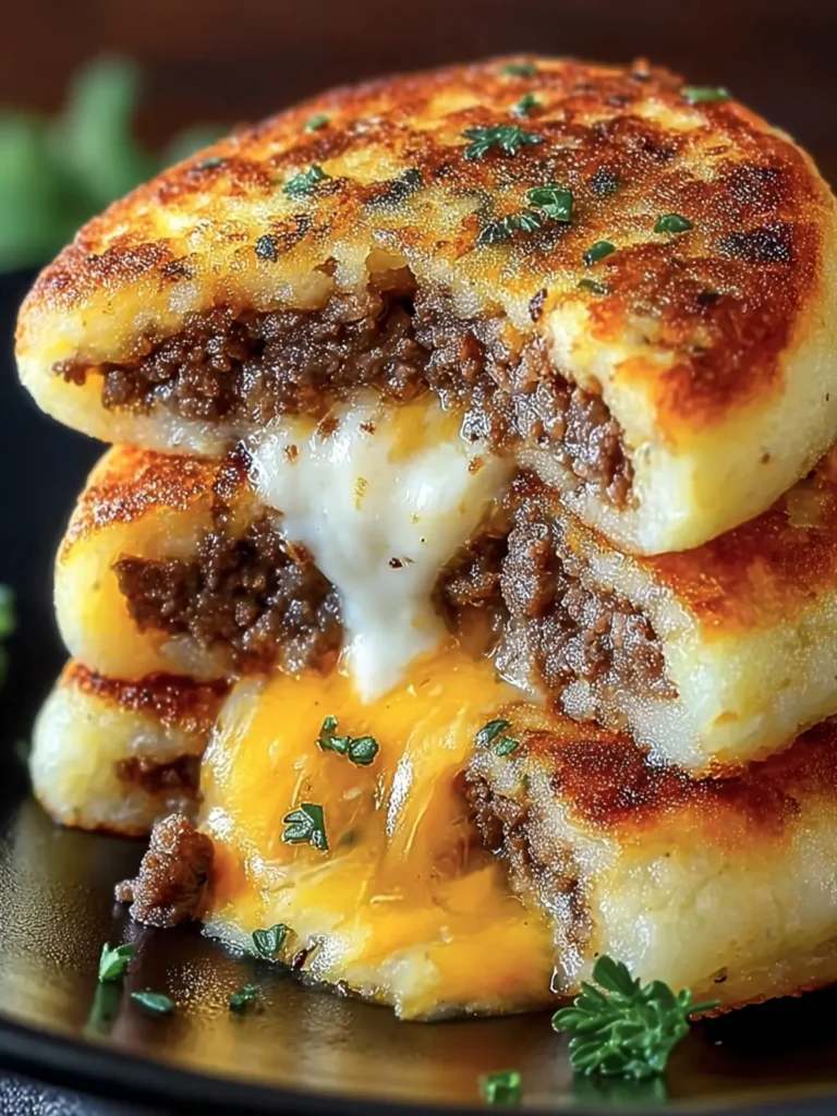 Savory Stuffed Potato Pancakes First Image