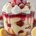 Lemon Raspberry Trifle Dessert First Image