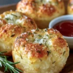 Savory Rosemary Garlic Bread Rolls First Image