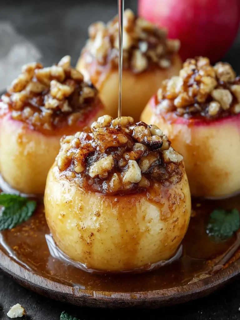 Baked Cinnamon Nut Apples Recipe First Image