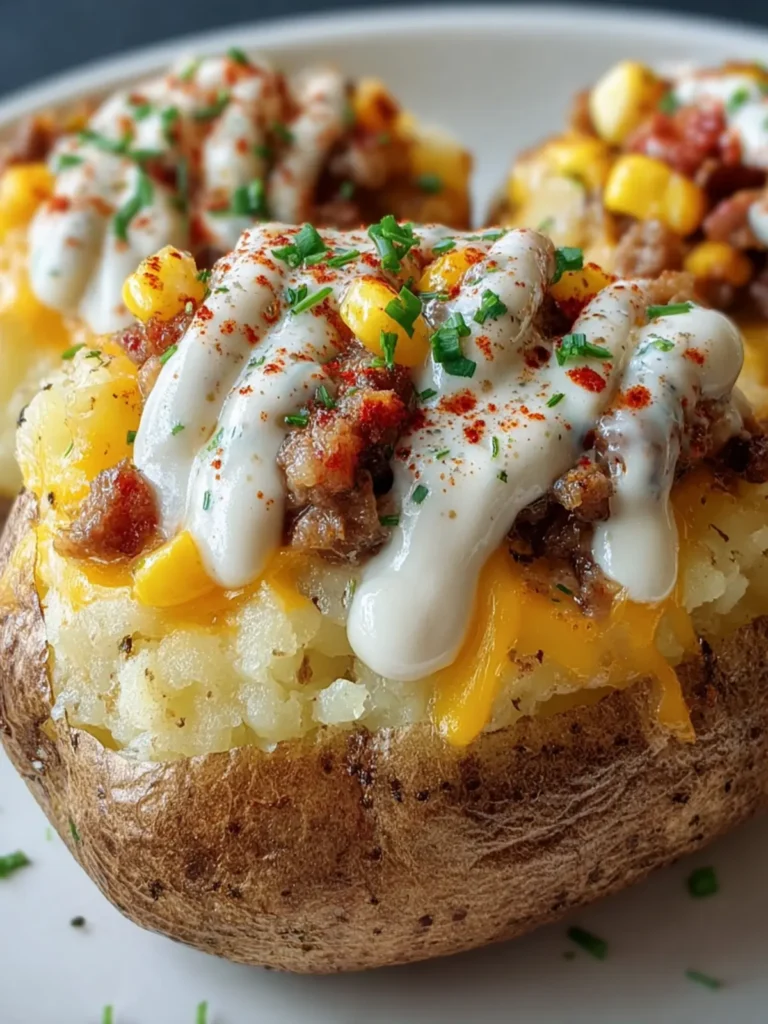 Loaded Stuffed Baked Potato Delight First Image