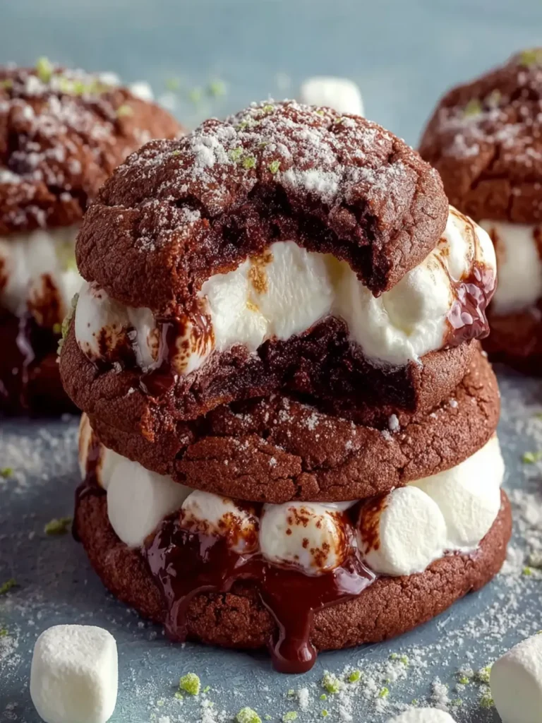Decadent Chocolate and Marshmallow Cookie Delight First Image