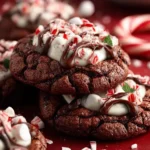 Peppermint Hot Chocolate Cookies First Image