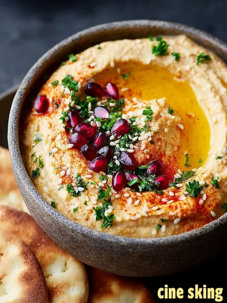 Best Homemade Hummus First Image