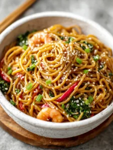 Garlic Sesame Noodles: Quick, Flavorful & Easy Homemade Recipe First Image