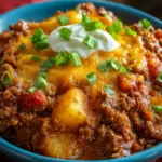 Irresistible Slow Cooker Cowboy Casserole Recipe First Image
