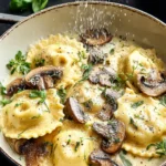 30-Minute Mushroom Ravioli First Image