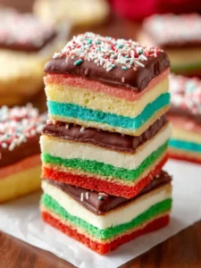 Italian Rainbow Cookies First Image