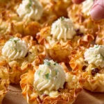 Fennel-Olive Phyllo Cups with Whipped Goat Cheese First Image