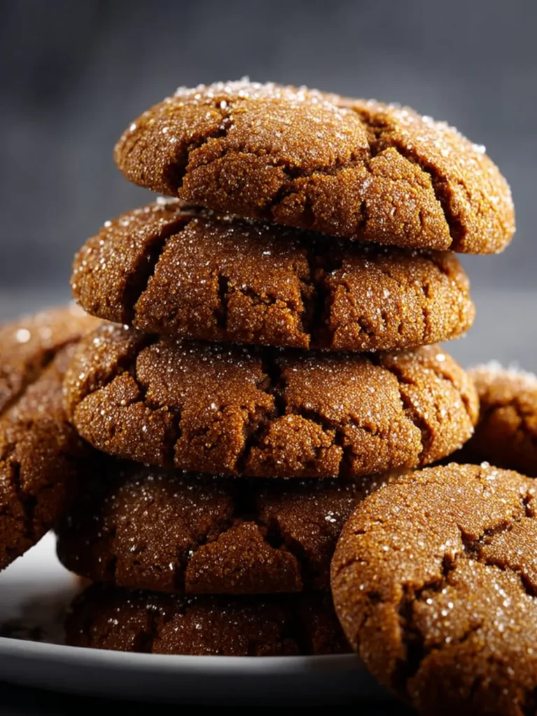 Bakery Style Molasses Cookies First Image
