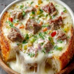 Philly Cheesesteak Soup Recipe First Image