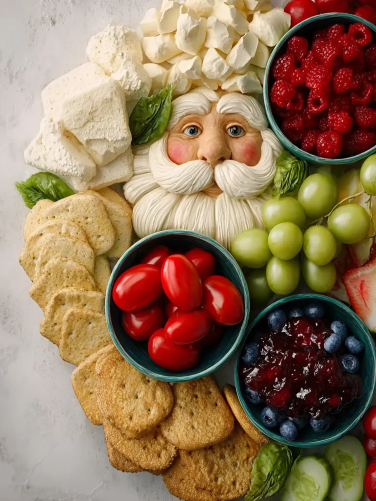 Holiday Santa Snack Board First Image