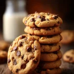 Peanut Butter Chocolate Chip Cookies First Image