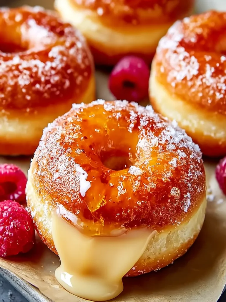 Baked Crème Brûlée Donuts – A Decadent Delight at Home First Image