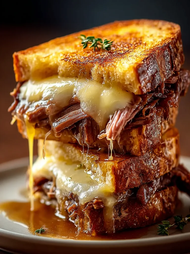 Irresistible French Dip Grilled Cheese Recipe to Savor First Image