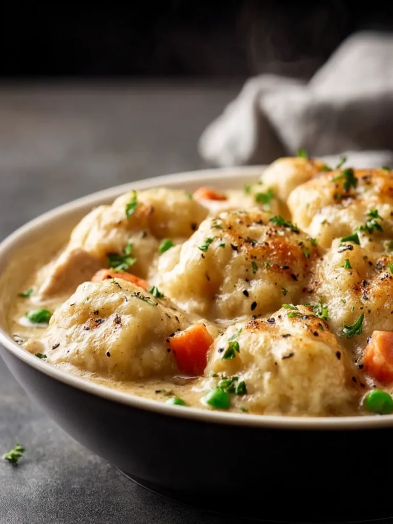 Crock Pot Chicken and Dumplings First Image