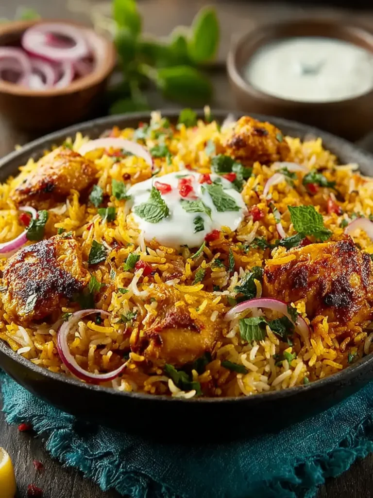 Chicken Biryani (Authentic & Fragrant One-Pot Dish) First Image