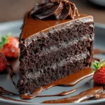 Decadent Chocolate Fudge Cake First Image