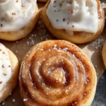 Cinnamon Roll Soft Sugar Cookies First Image