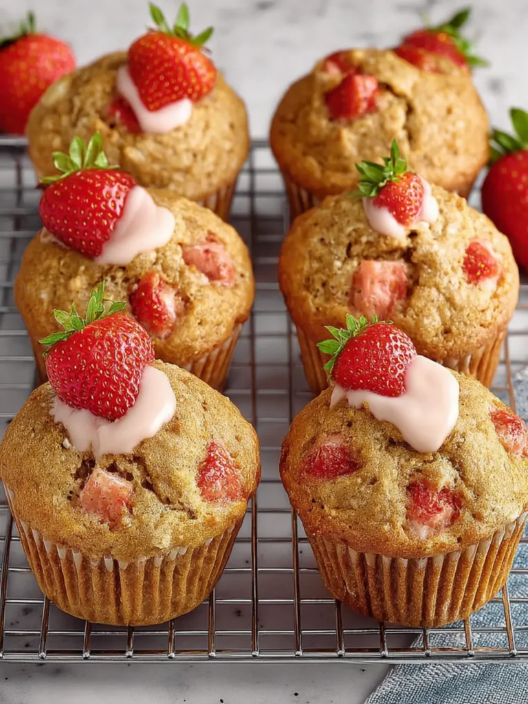 Strawberry Banana Muffins First Image