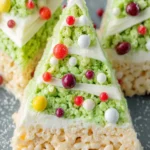 Christmas Tree Rice Krispie Treats First Image