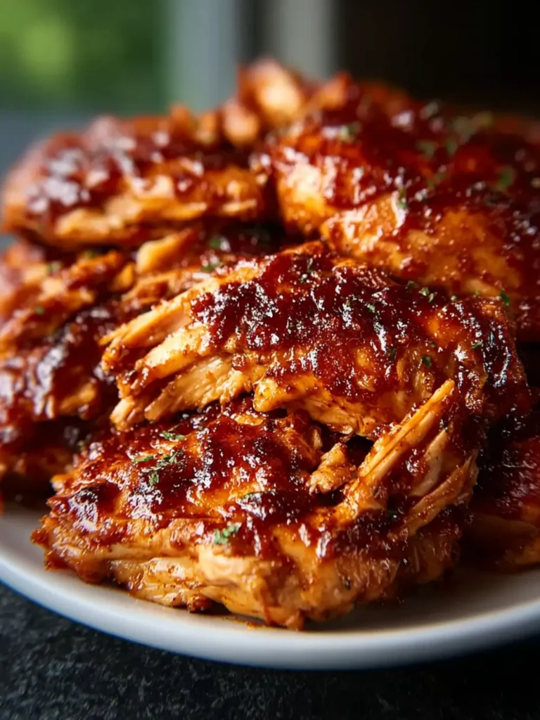 Best Crockpot BBQ Chicken First Image
