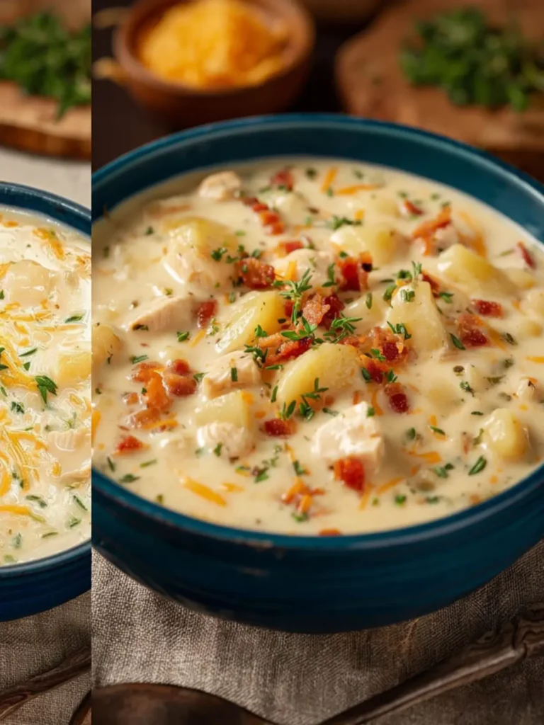 Creamy Chicken Potato Soup: Easy Recipes for Dinner First Image