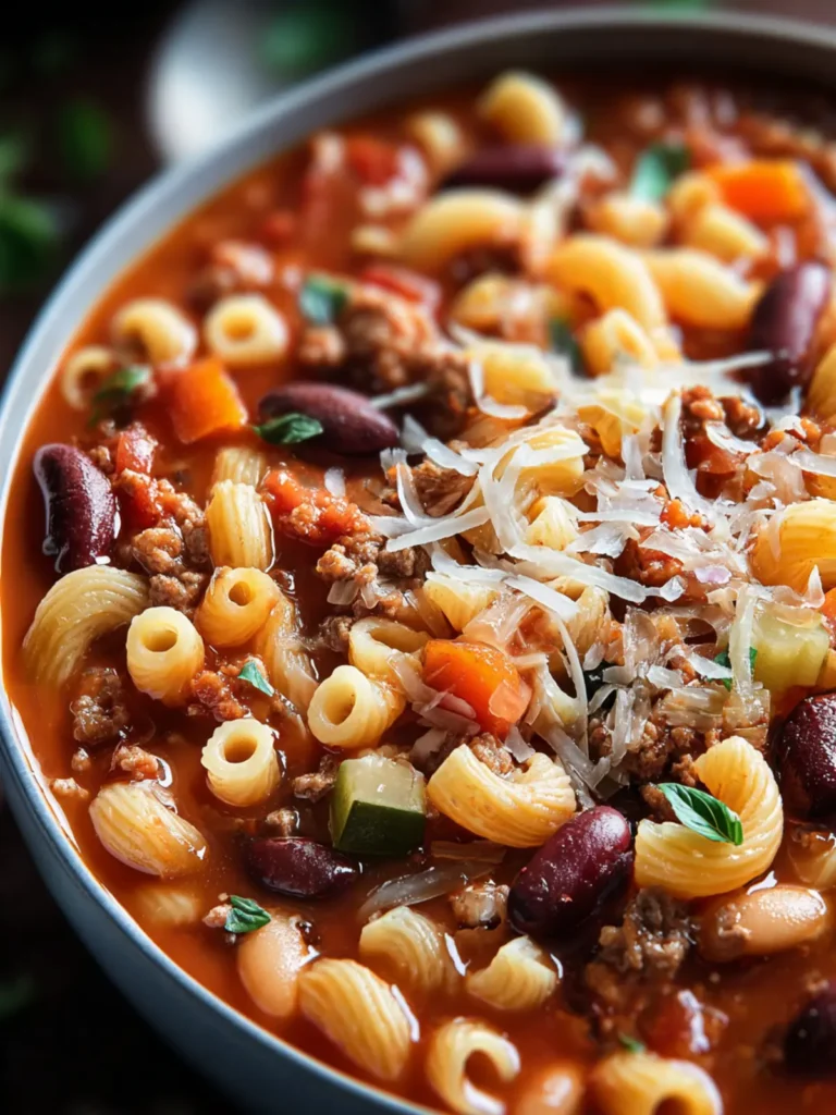 Hearty Pasta e Fagioli: A Comforting Italian Classic First Image