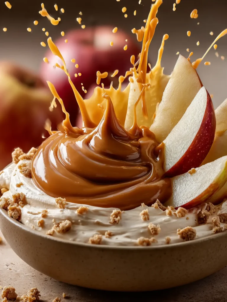 Irresistible Cream Cheese Caramel Apple Dip Recipe First Image