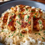 High Protein Creamy Cajun Chicken & Rice First Image