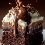 Baileys Chocolate Poke Cake First Image