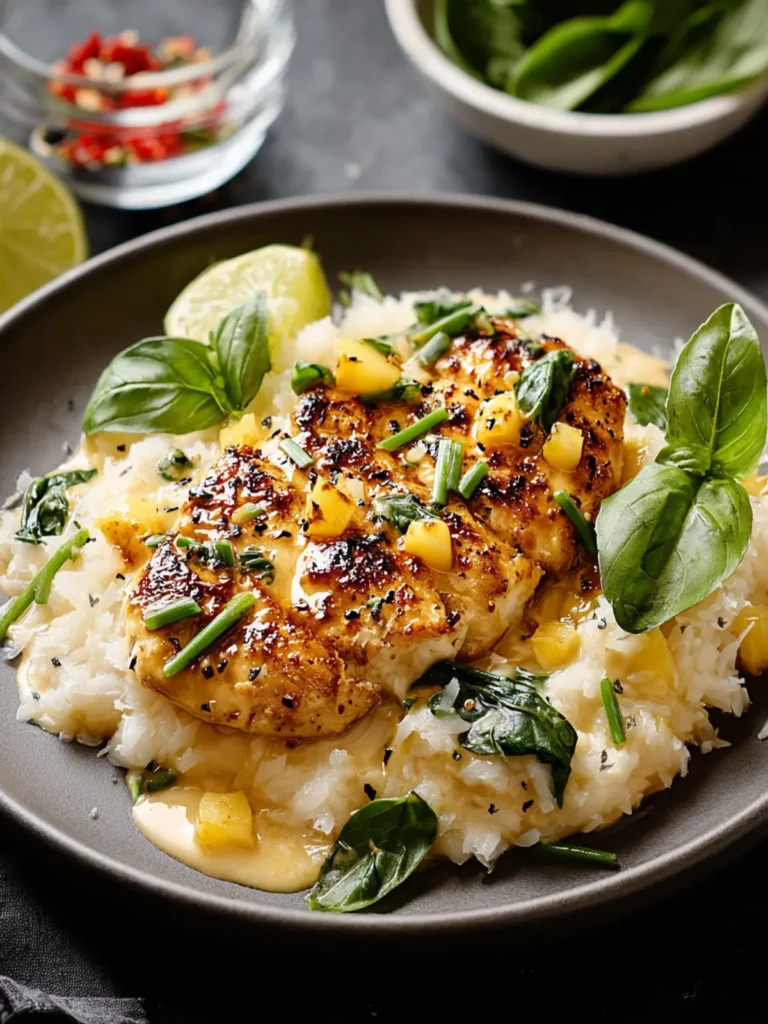 Irresistible Coconut Lime Chicken Recipe for a Tropical Feast First Image