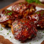 Crockpot BBQ Chicken Thighs First Image