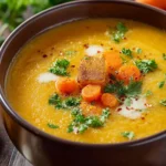 Creamy Potato Carrot Soup First Image