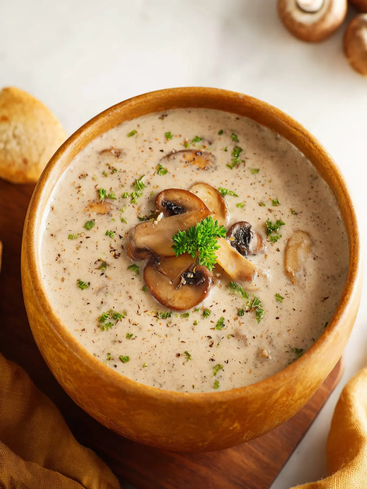 Cream of Mushroom Soup: The Cozy, Creamy Classic You Crave