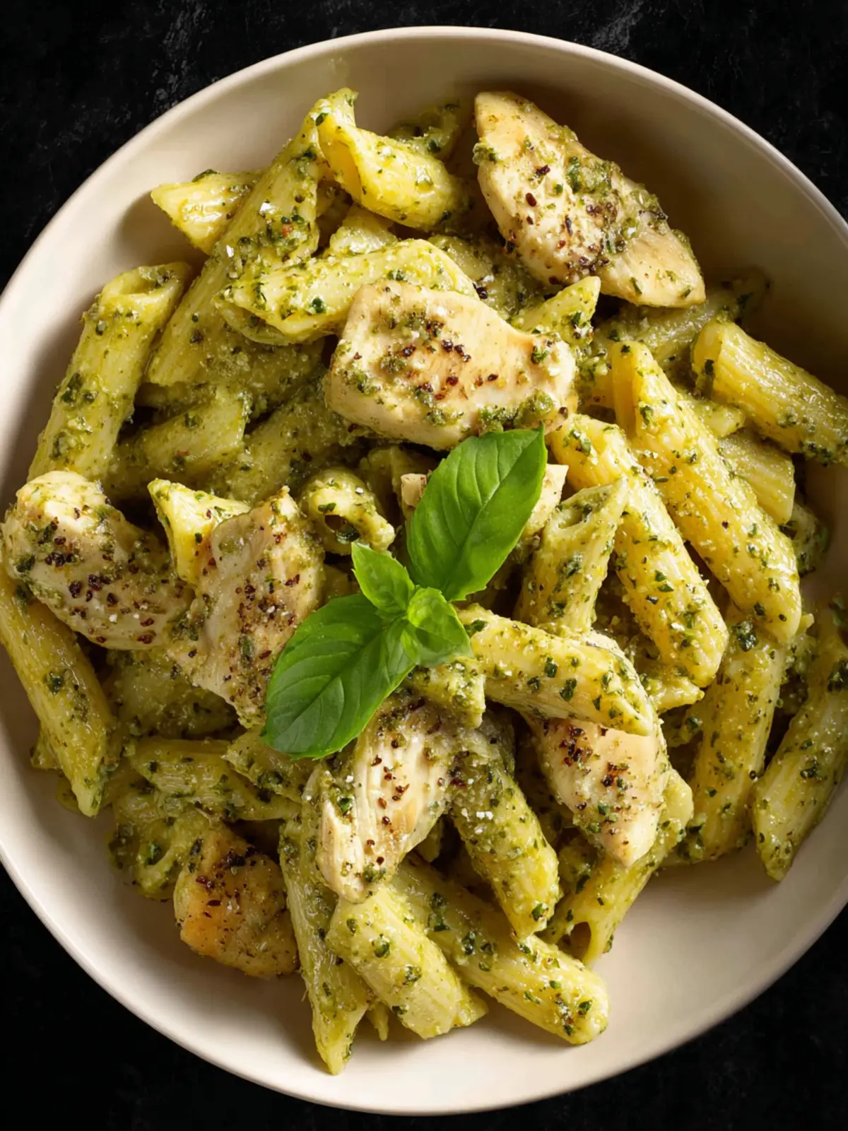 Creamy Chicken Pesto Pasta: The Best Cozy Dish Ever!