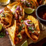 Crispy Mini Chipotle Chicken Tacos. First Image