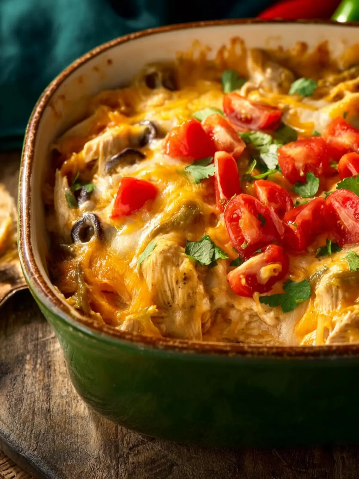 Green Chile Chicken Casserole: Comforting and Easy Delight