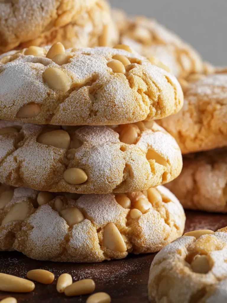 Italian Pignoli Cookies First Image
