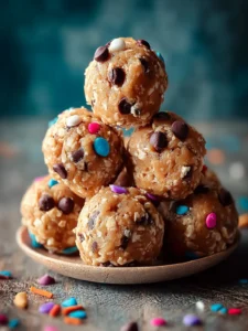 No-Bake Chickpea Cookie Bites – Easy Sweet Treat First Image