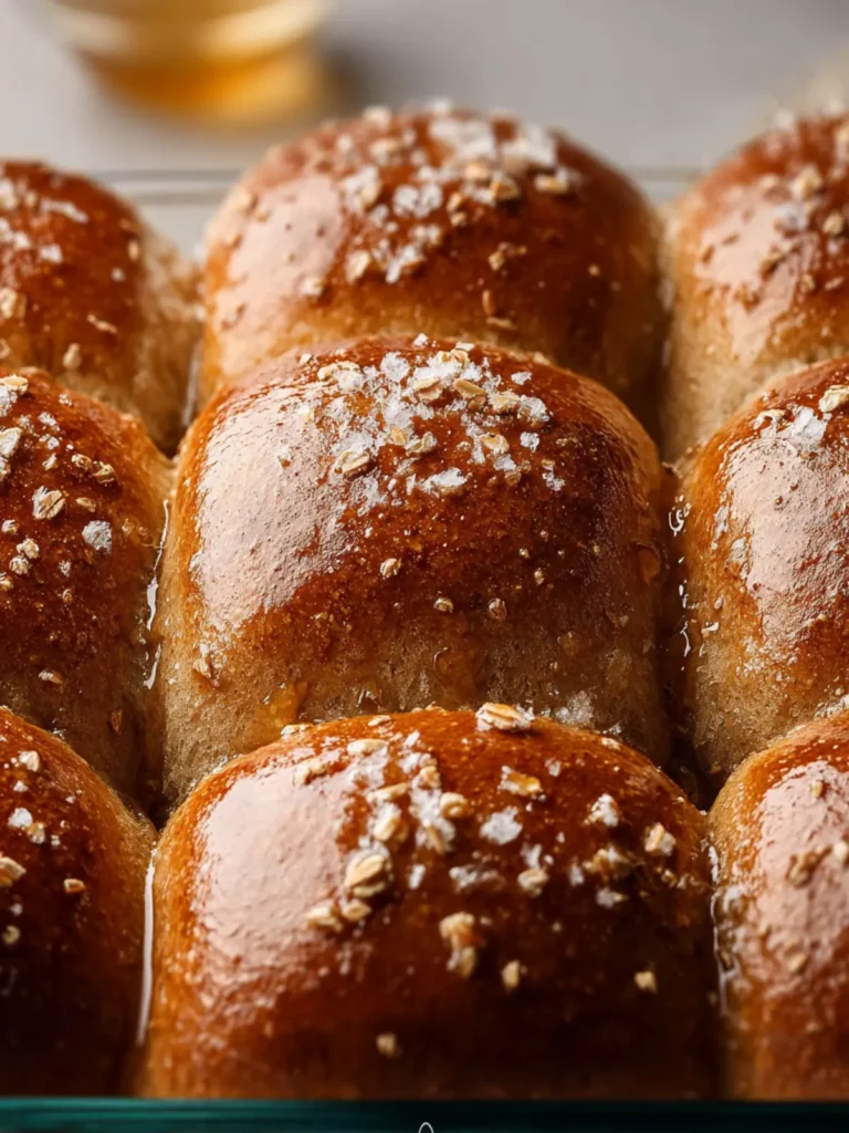 Oatmeal Molasses Dinner Rolls First Image