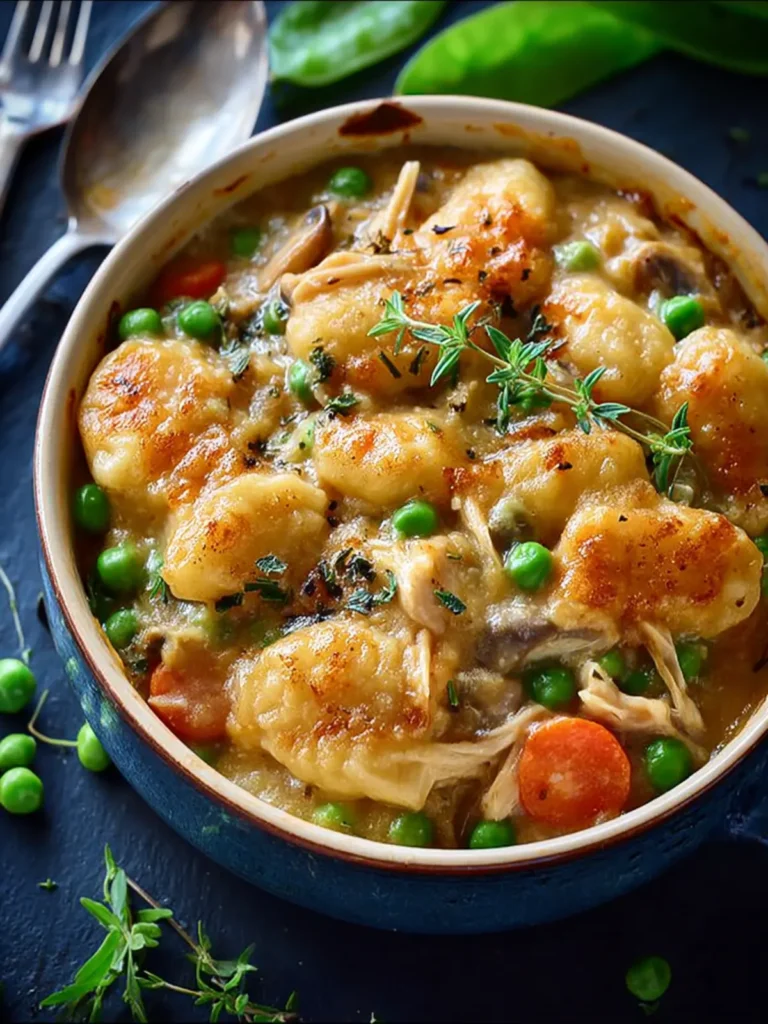 One Pot Gnocchi Chicken Pot Pie First Image